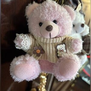 Bag, charm, purse, charm, cute little teddy bear new unused cute GREAT quaility